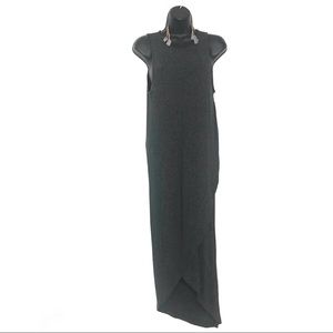 NWT LUSH charcoal maxi dress - Large